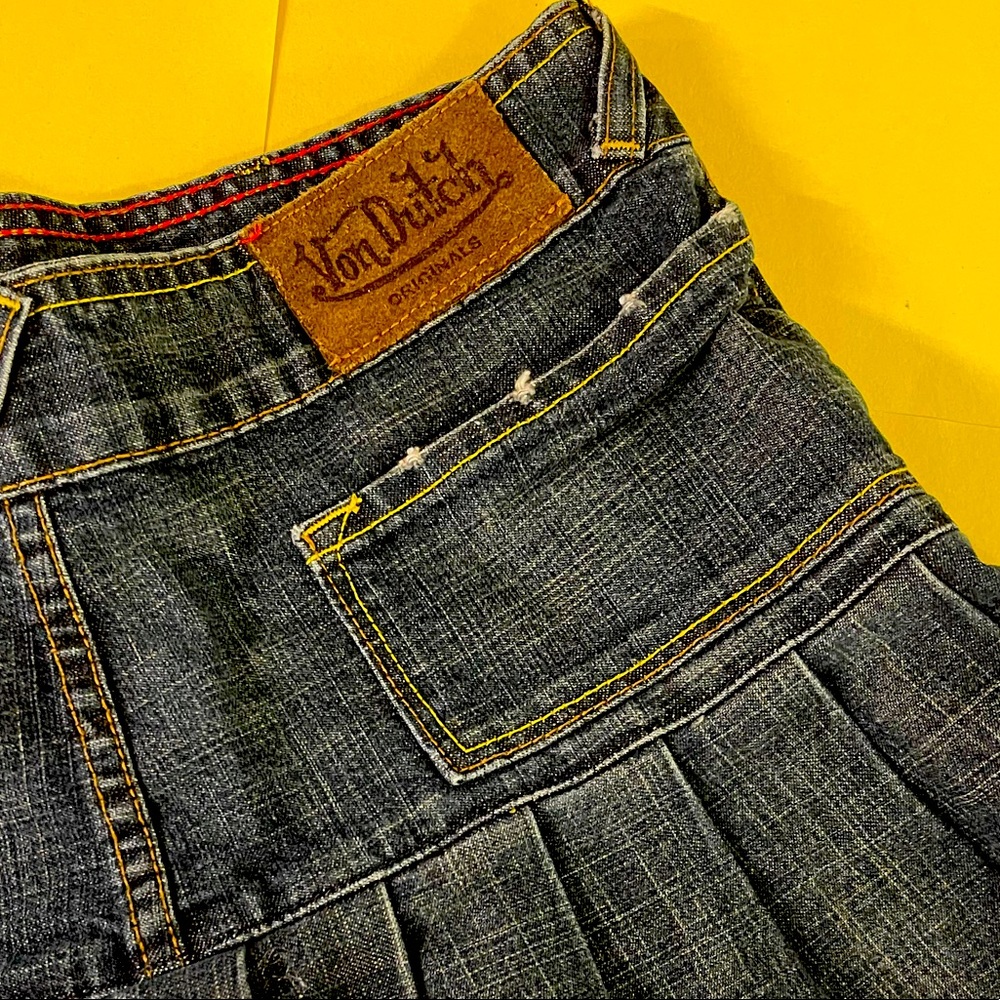 Von Dutch Denim Skirt